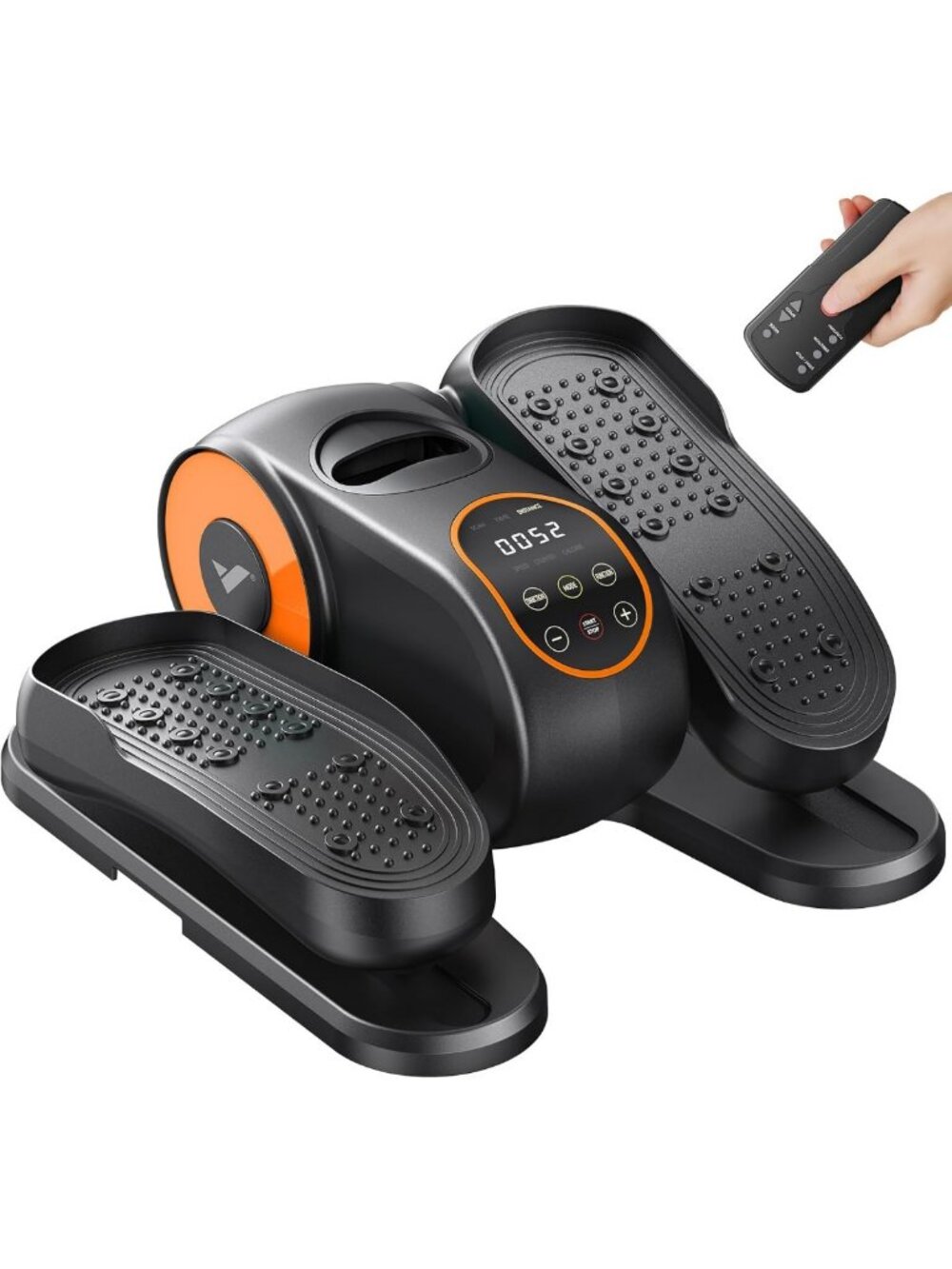 Compact Under Desk Elliptical Trainer - Leg Exerciser for Seniors & Home Office